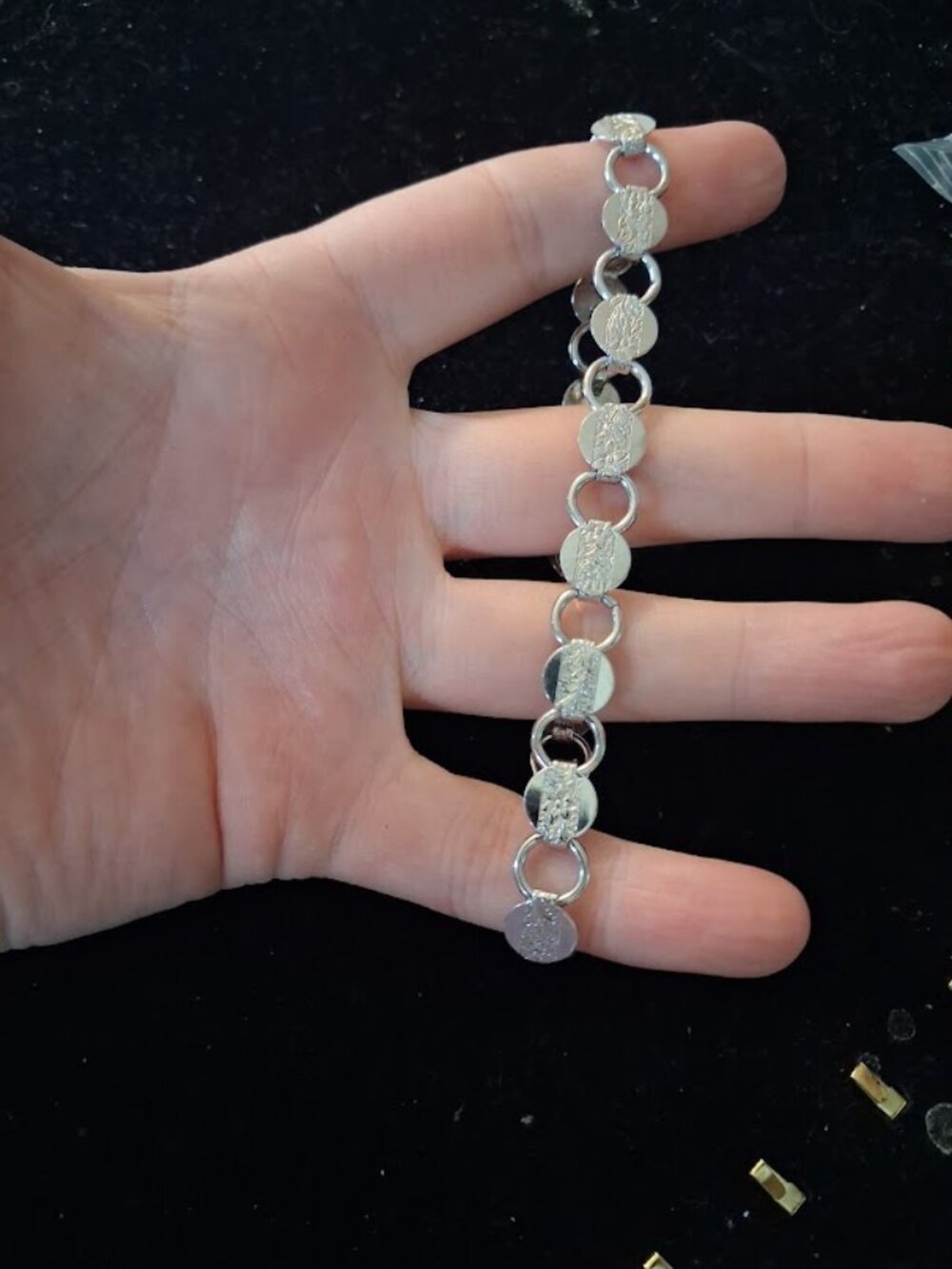 10 inch Sarah Coventry bracelet/anklet